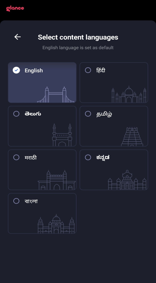 Allows customising Language option 